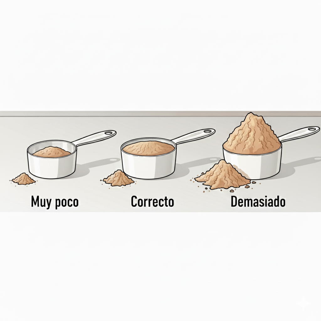 Dosis correctas e incorrectas
